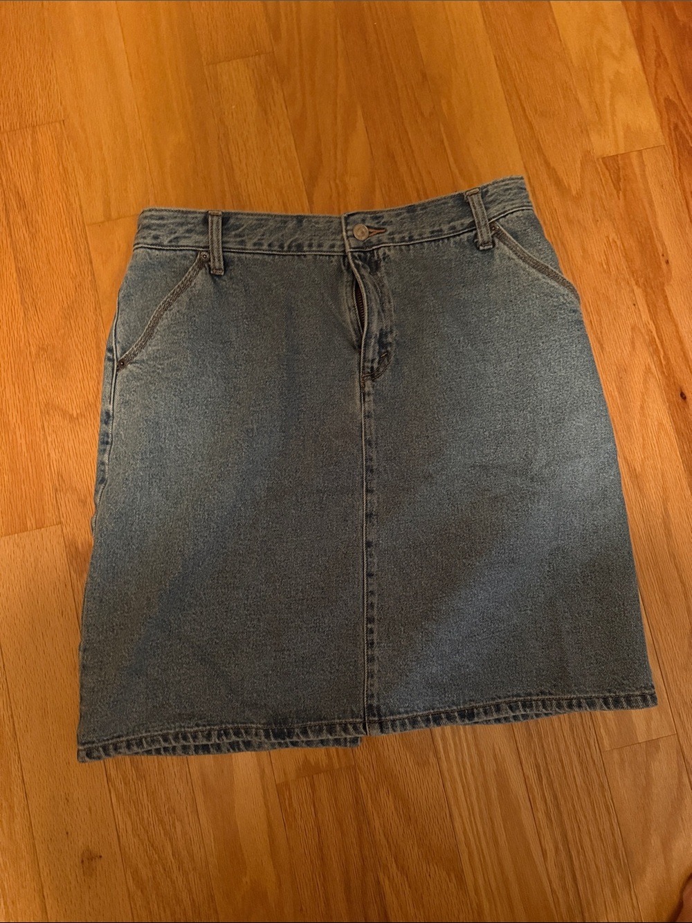 Levi's vintage jean skirt women's 12 mis Y2K
